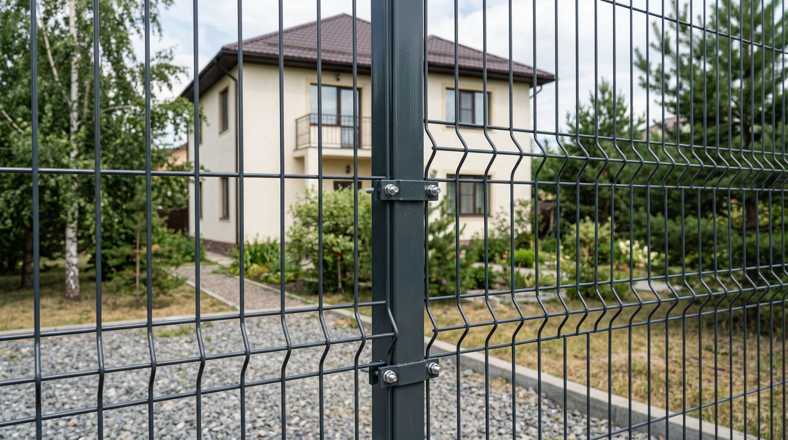 Забор для дома